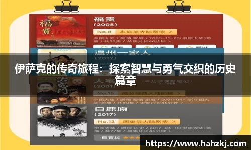 伊萨克的传奇旅程：探索智慧与勇气交织的历史篇章